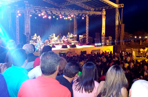 Zé Ramalho fez grande show em Rio de Contas no Festival da Primavera