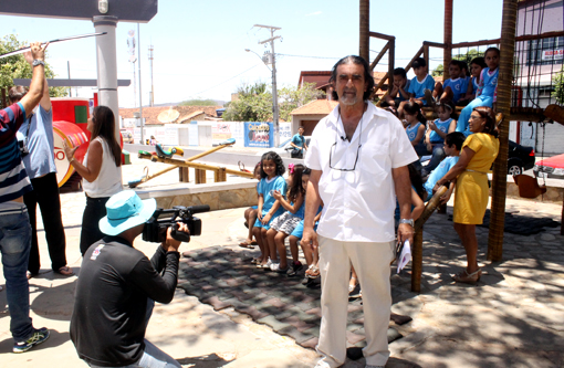 Programa Aprovado da Rede Bahia grava em Brumado com o cordelista Zé Walter